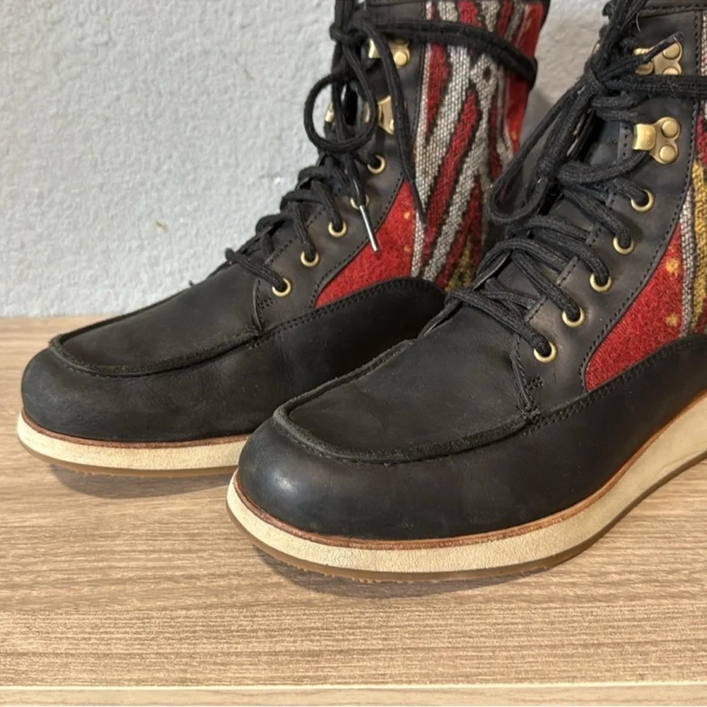 MERRELL WOMEN’S ROAM MID LACE-UP BLACK BOOTS WOMEN’S SIZE 8 - Picture 9 of 11